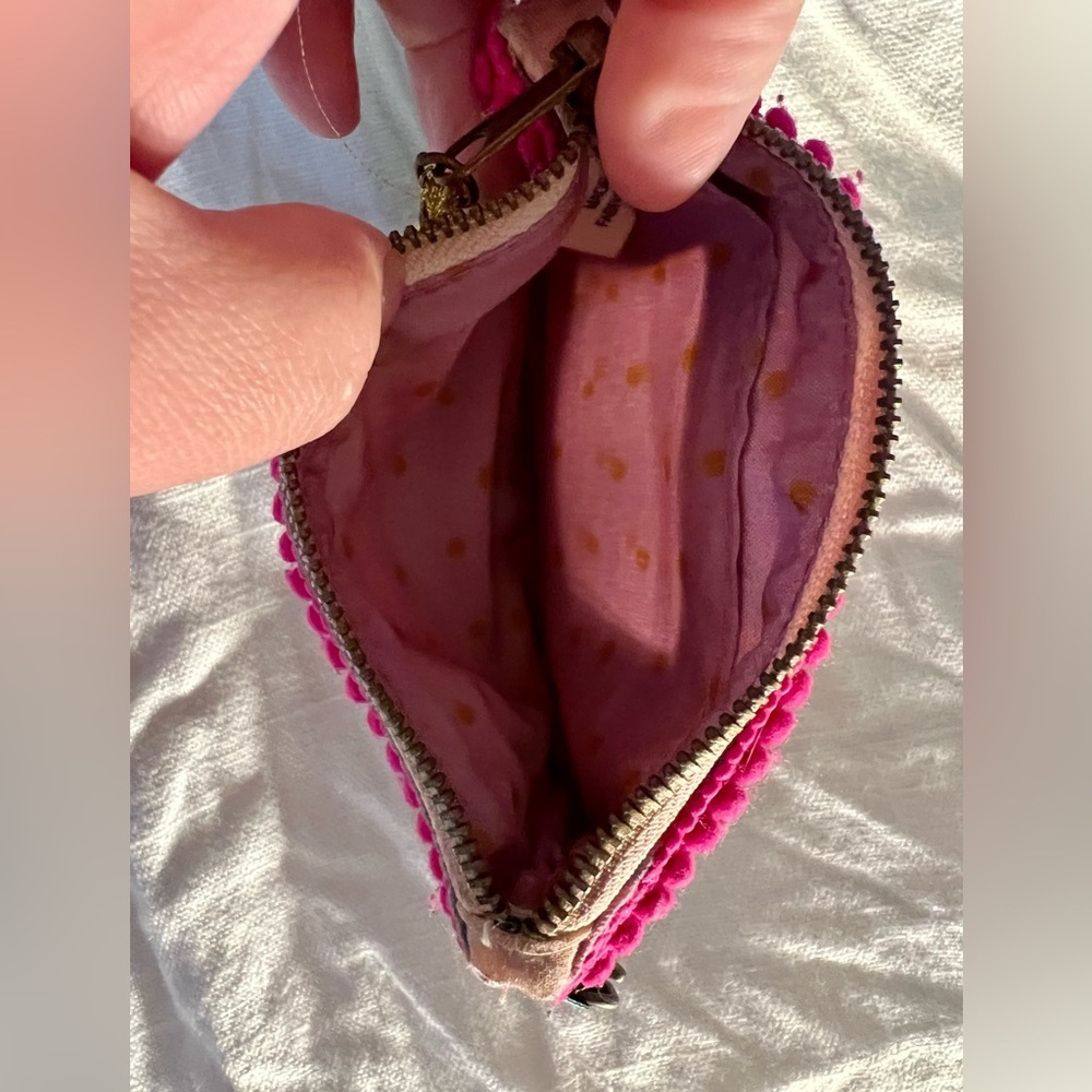 NATURAL LIFE Rainbow Pouch with Pink and Green - Picture 4 of 6